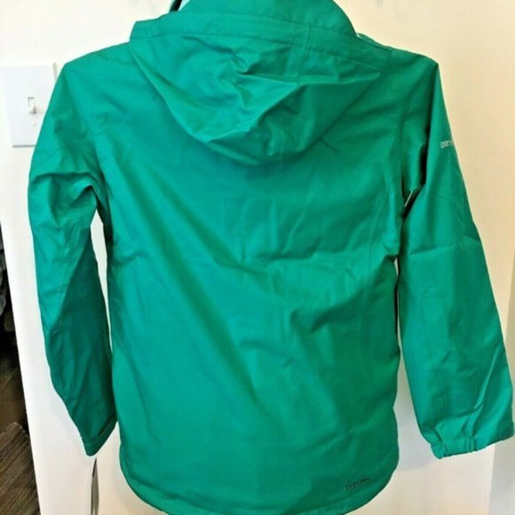 Cabela's Womens Detachable Hood Jacket Dry Plus Catalina Emerald Teal ME… - Picture 2 of 7